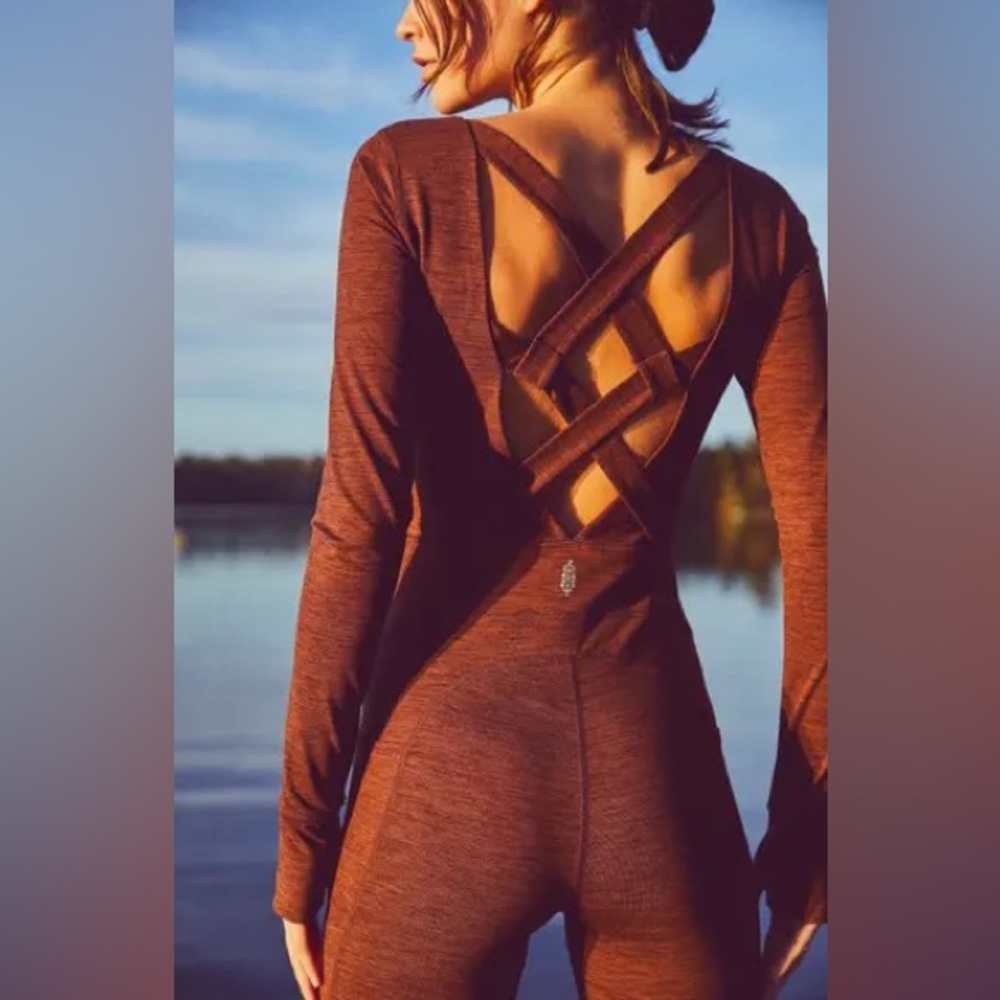 NWT Free People Movement Relieve Crossback Bodysuit - Picture 4 of 10